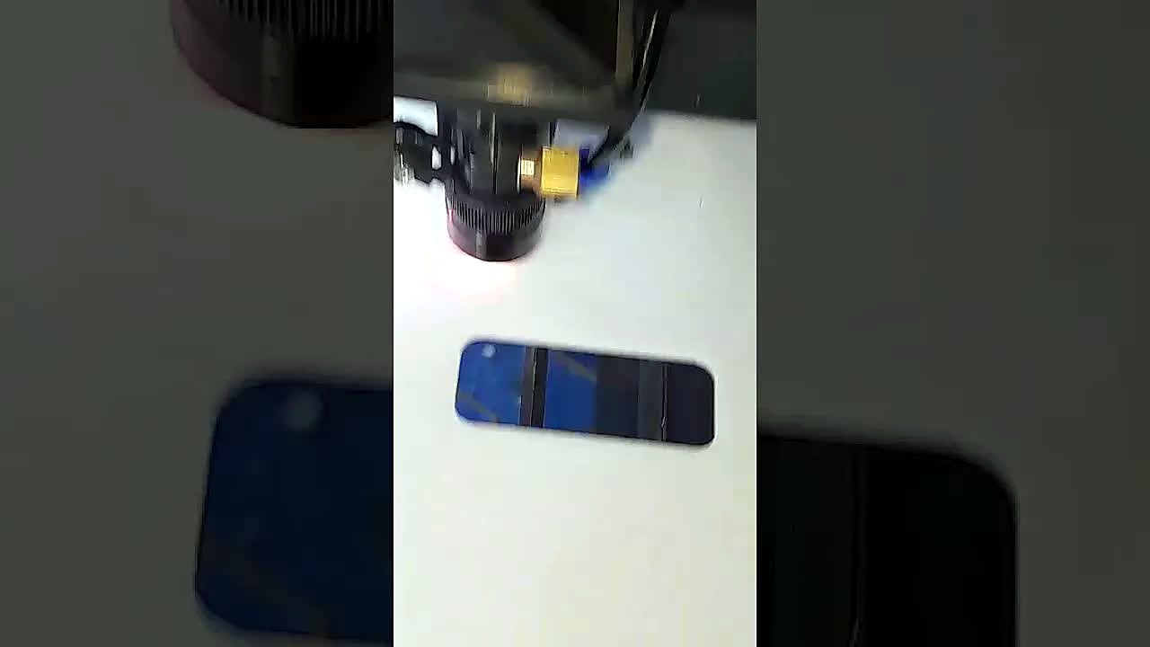 YouTube thumb — flatbed laser cutting shapes (SKU ask)