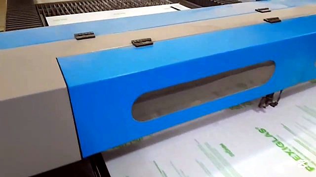 PLEXIGLAS protective film branding on sheet (material)