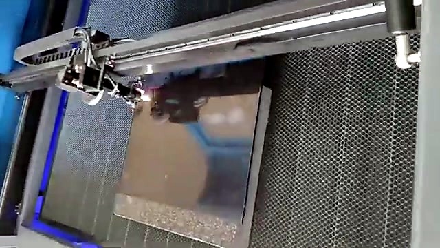 Wide honeycomb raster mid granite engrave (SKU ask)
