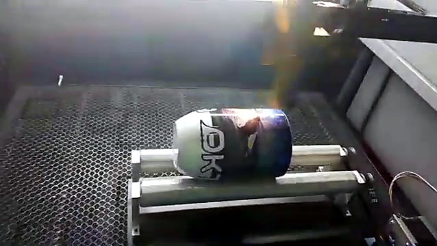 CO2 head mid-pass on rotating bottle (SKU ask)