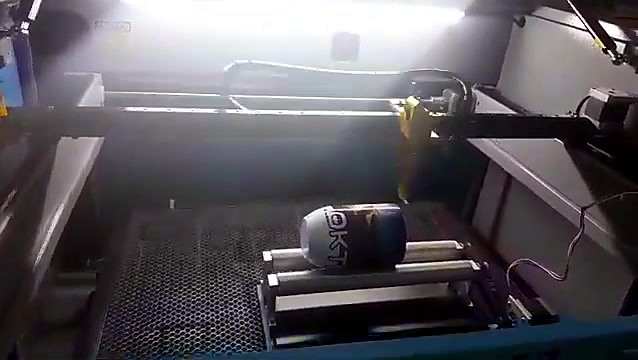 Rotary rollers on honeycomb under cylinder (SKU ask)