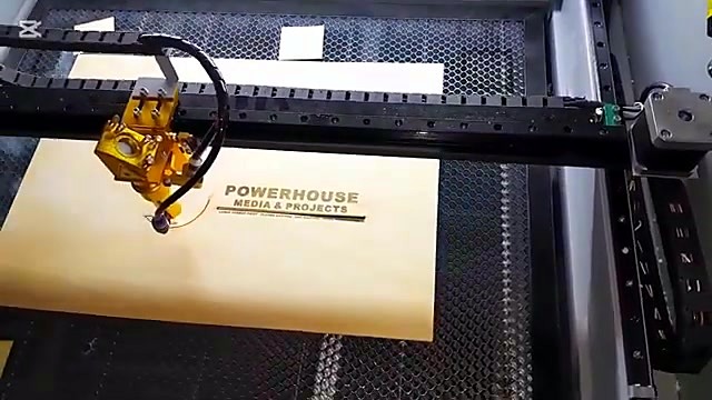 POWERHOUSE MEDIA text engrave close (SKU ask)