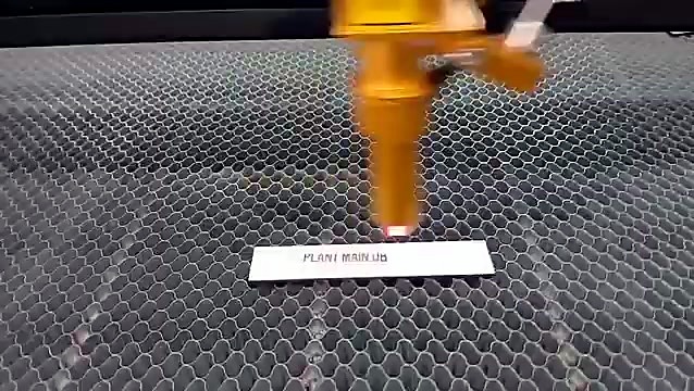 Engraving pass on flexible magnet sheet