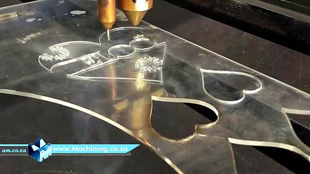 Clear acrylic frost-engrave GELOO motif (SKU ask)