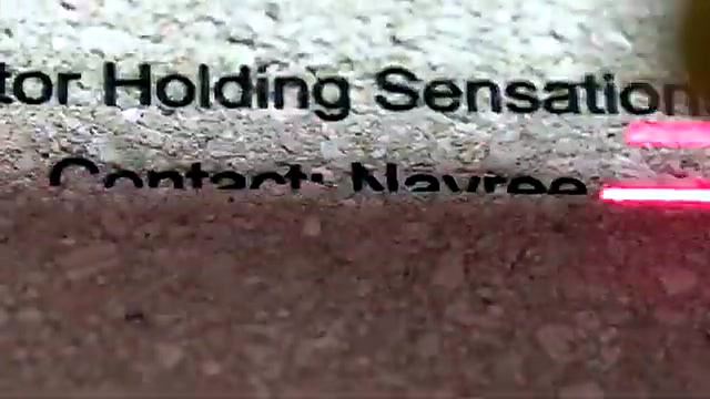 Close cork text engrave Motor Holding Sensations (SKU ask)