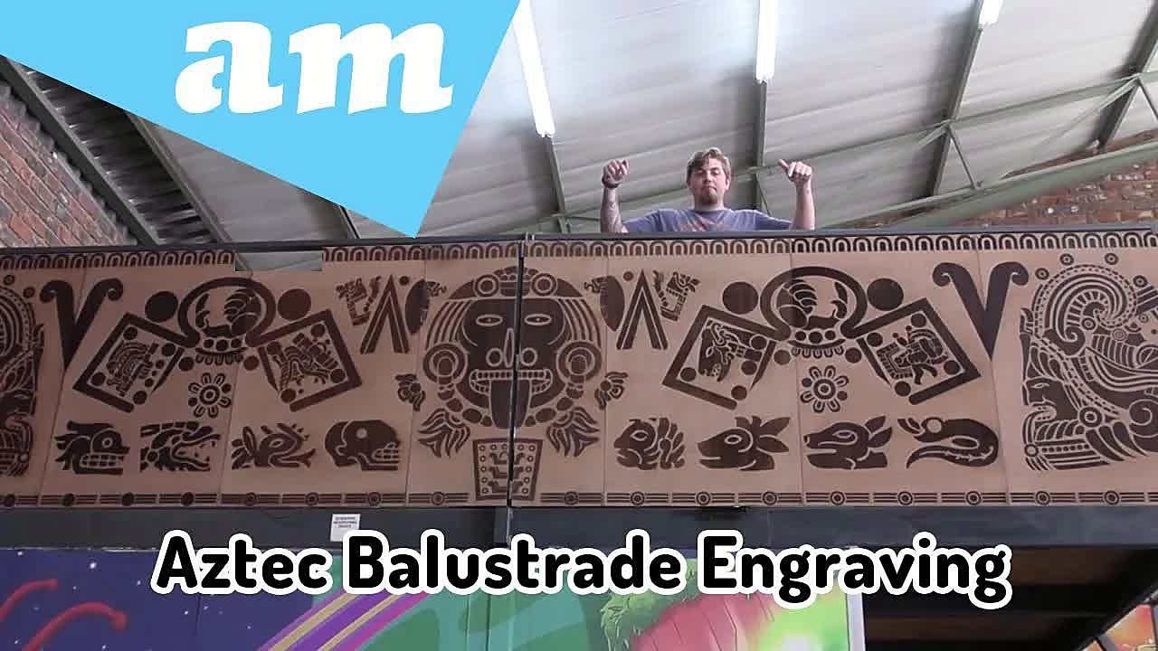 YouTube thumb — TruCUT Aztec balustrade (SKU ask)