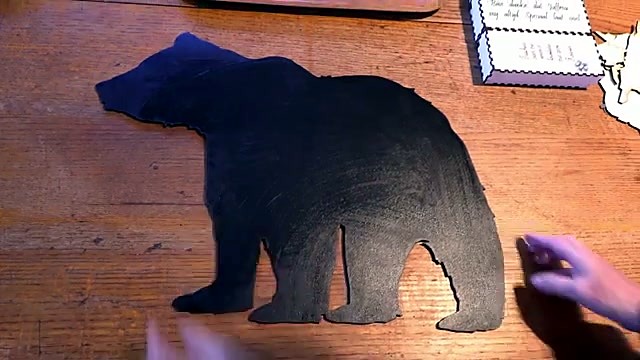 Glue on white script lettering (SKU ask)