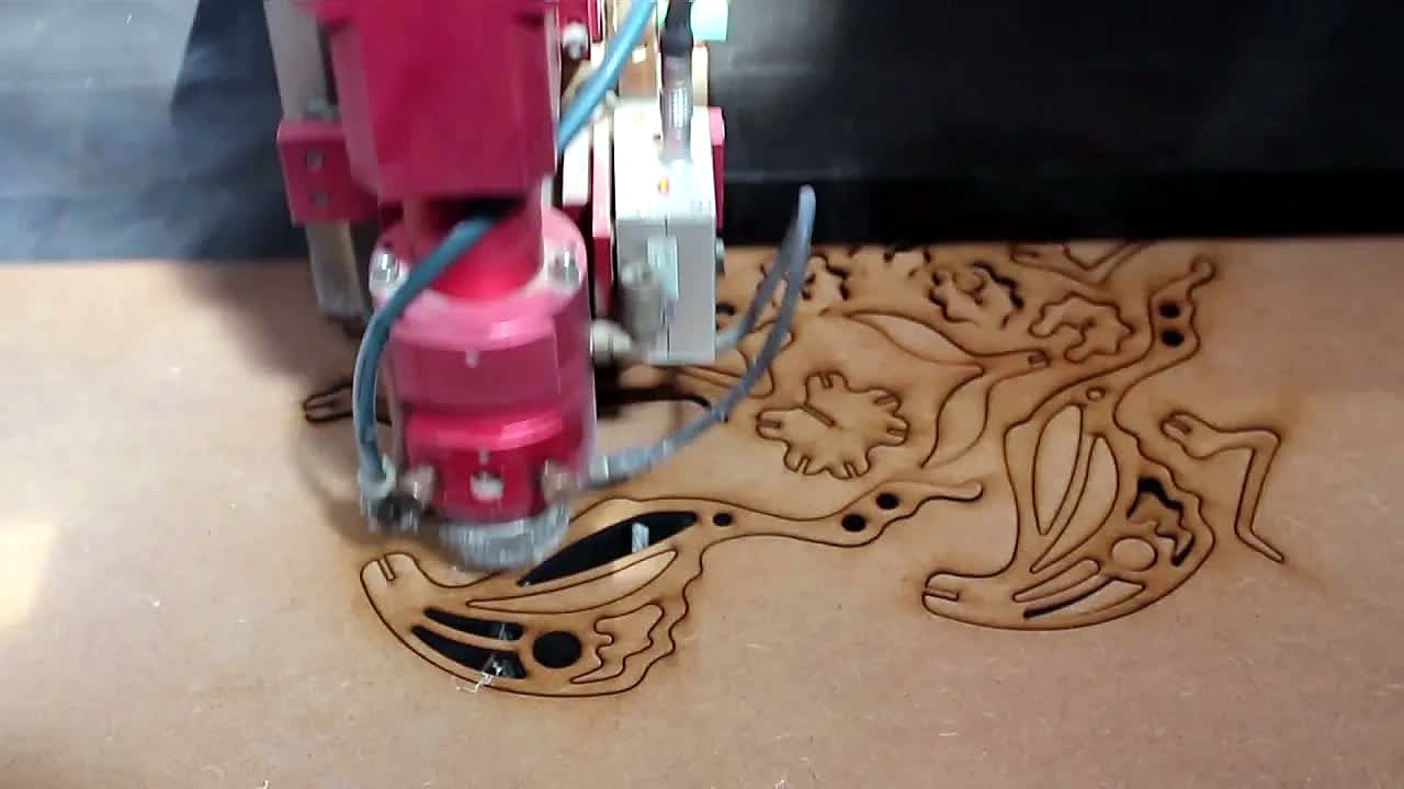 YouTube thumb — TruCUT butterfly flatpack Supawood (SKU ask)