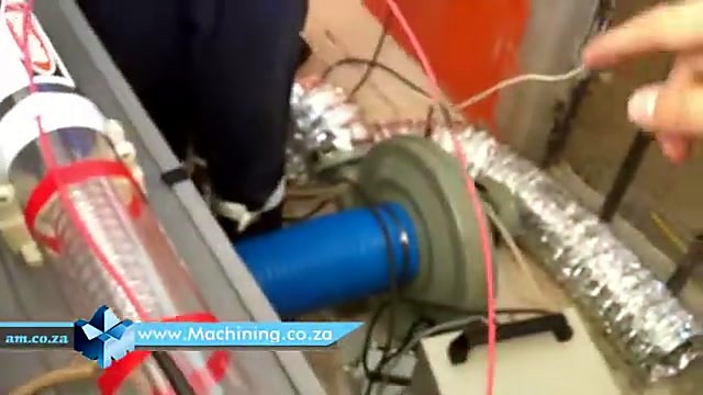 Blue blower + duct + tube HV end (SKU ask)