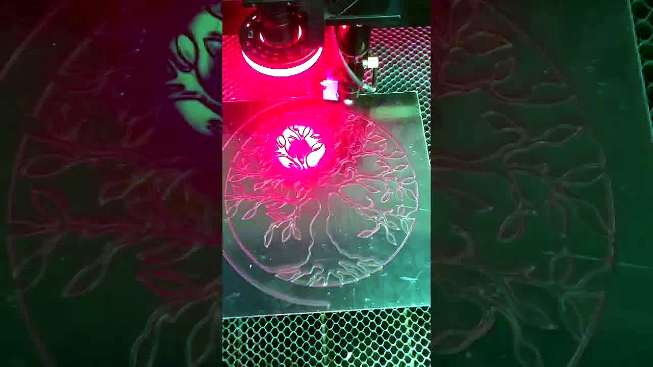 YouTube thumb — CCD camera laser tree (SKU ask)