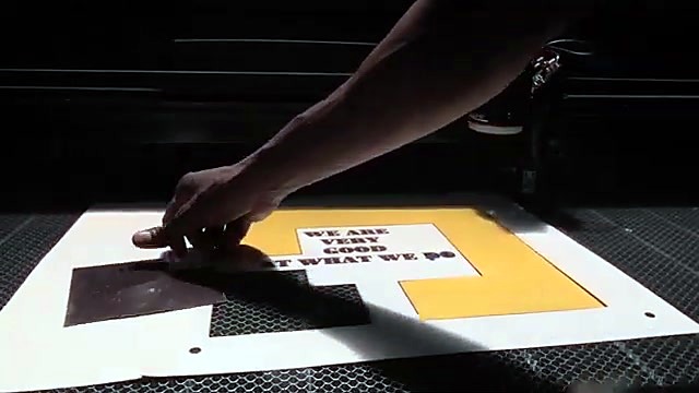 Hand peeling contour-cut printed piece (SKU ask)