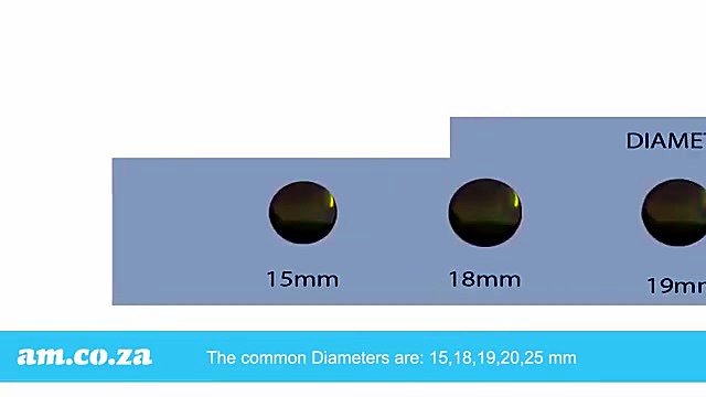 CLEAR ZnSe diameters 15-25mm graphic (SKU ask)