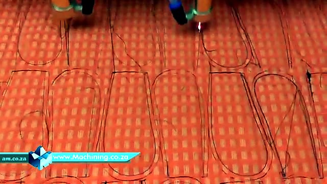 CLEAR dual heads + blue air-assist hoses (SKU ask)