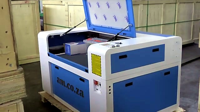 Angled Express body in warehouse crates (SKU ask)