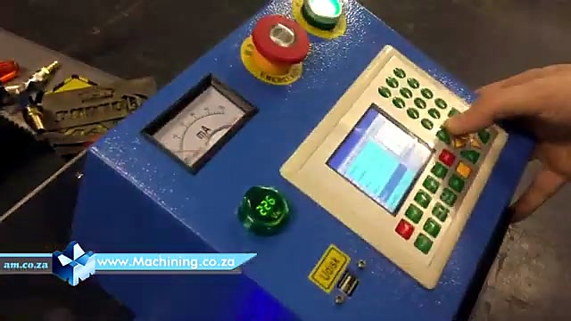 Blue CO2 panel mA meter + Vac + Udisk keypad (SKU ask)