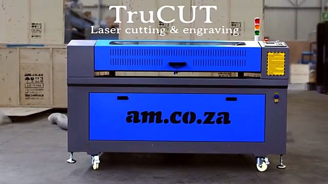 CLEAR TruCUT am.co.za cabinet + background LC-1390 crate (SKU ask)