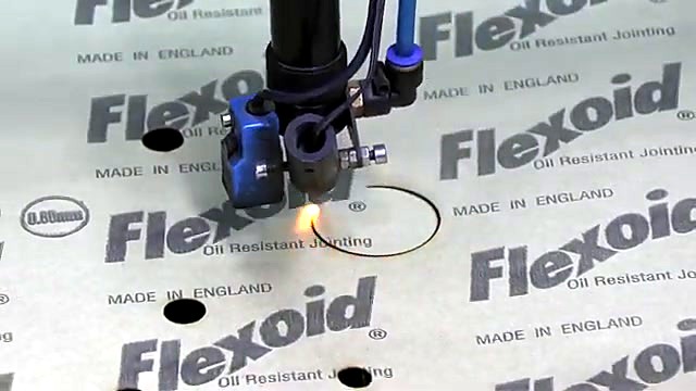 CLEAR Flexoid Oil Resistant Jointing under laser spark (SKU ask)