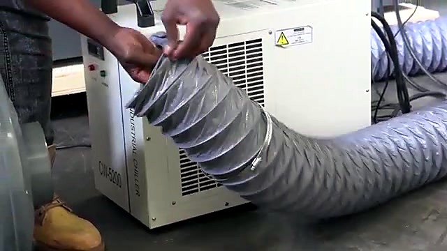 CLEAR CW-5200 chiller + duct (SKU ask)