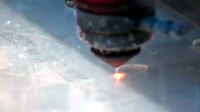 CLEAR TruCUT red head cutting clear acrylic with spark (SKU ask)