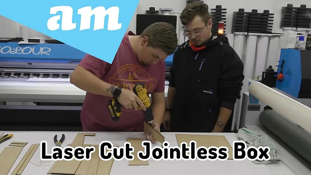 YouTube thumb — TruCUT jointless Supawood box (SKU ask)
