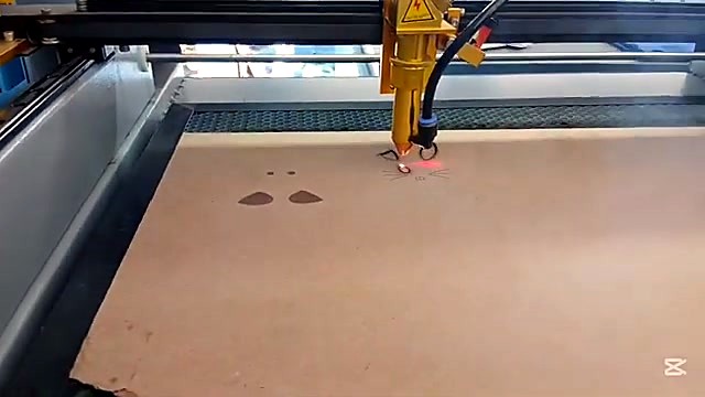 Gold head engraving/cutting on honeycomb (SKU ask)