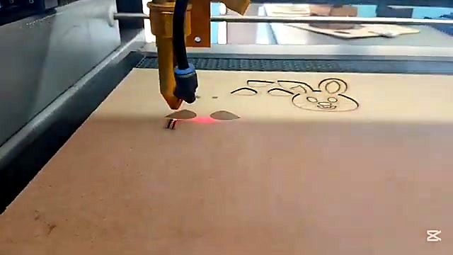 Bunny parts cut progress on sheet (SKU ask)