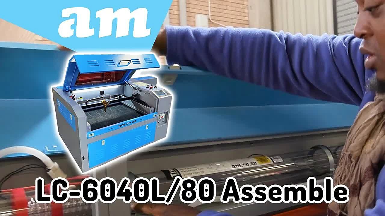 YouTube thumb — TruCUT LC-6040L 80W assemble (SKU ask)
