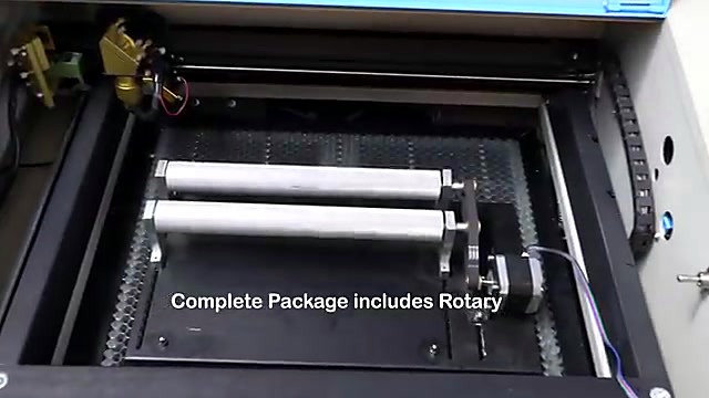 Rotary rollers on bed — Complete Package includes Rotary (SKU ask)