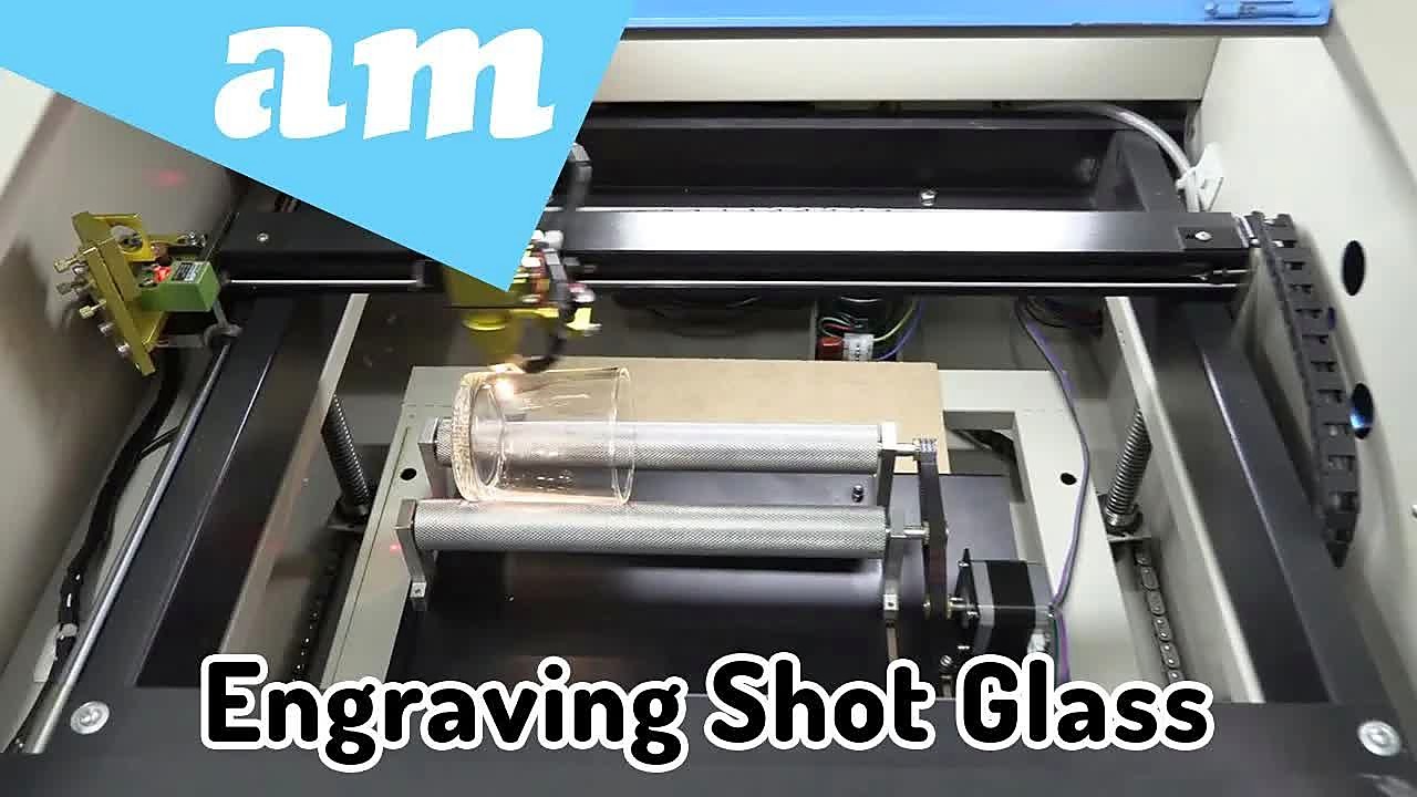 YouTube thumb — TruCUT Lite rotary shot glass (SKU ask)