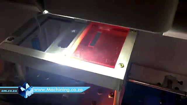 Laser marking orange Perspex in Lite Vertical (SKU ask)