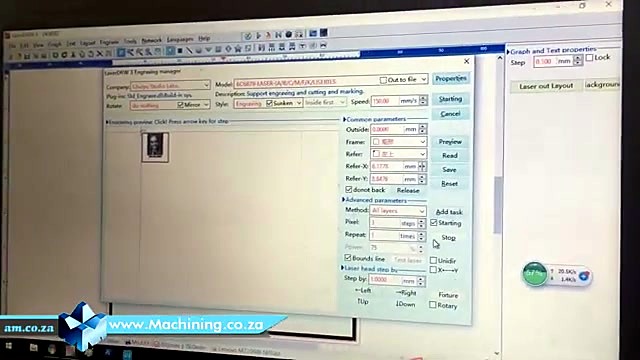 Engraving Manager UI with portrait thumbnail (SKU ask)