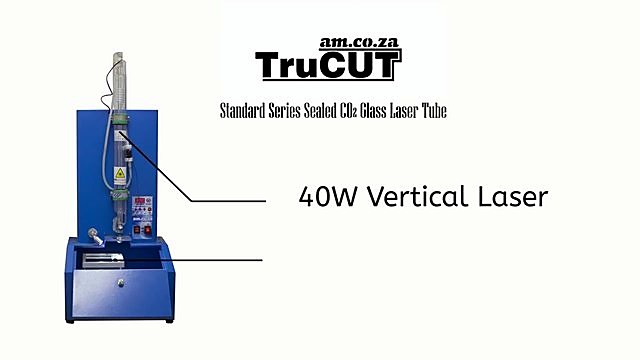 TruCUT Lite Vertical 40W upright blue chassis (SKU ask)