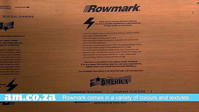 Rowmark gold sheet MADE IN AMERICA (SKU ask)
