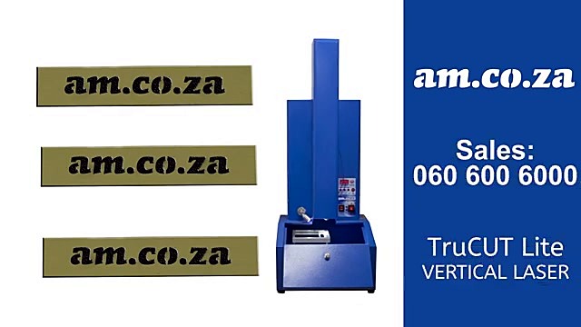 CLEAR TruCUT Lite VERTICAL LASER end-card + nametags (SKU ask)