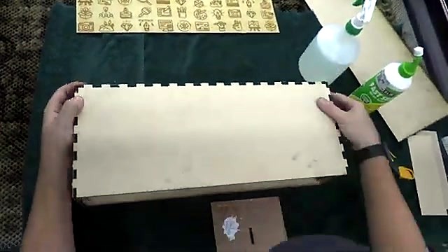 Finger-joint glue assembly of multi-tier organizer (SKU ask)