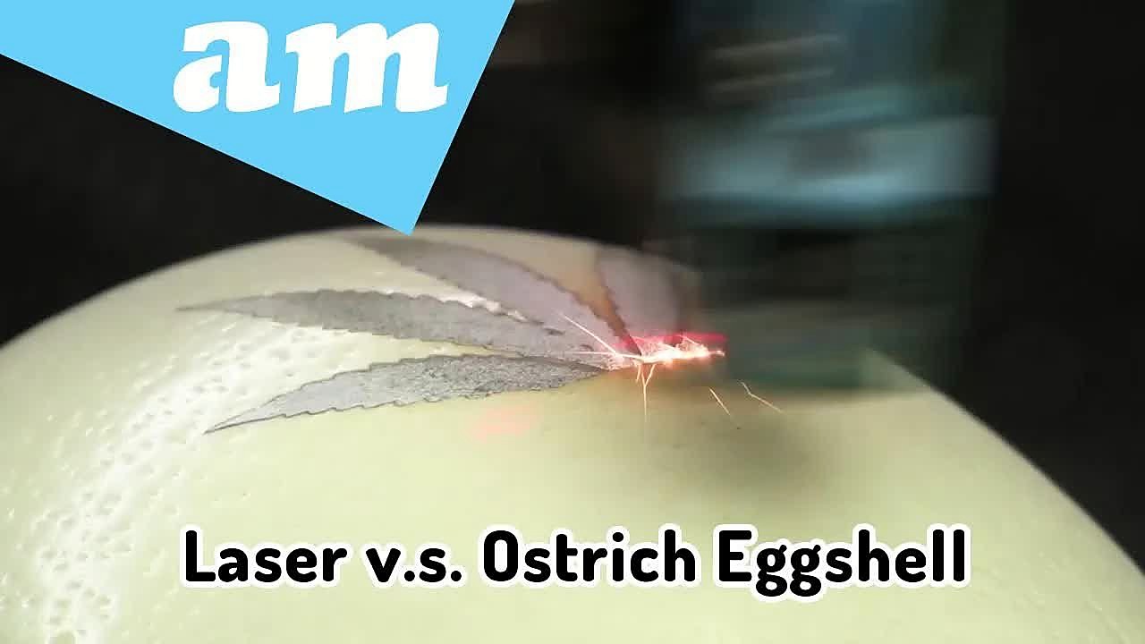 YouTube thumb — TruCUT ostrich eggshell (SKU ask)