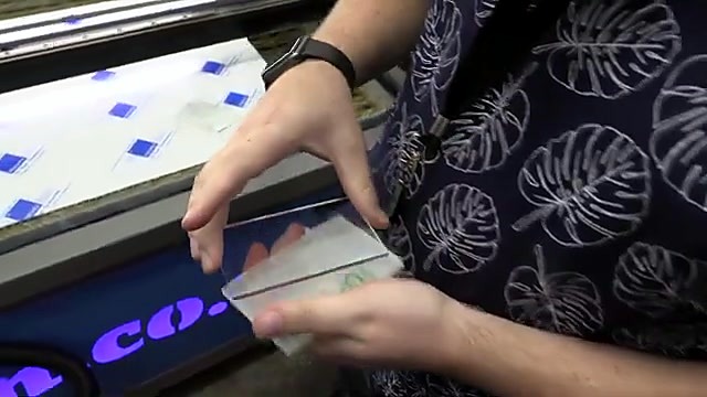 Hands lift cut acrylic rectangles (SKU ask)