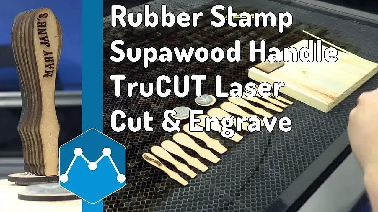 Rubber Stamp Supawood Handle TruCUT thumb (SKU ask)