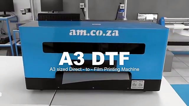 Compact A3 DTF blue body + am.co.za overlay (SKU ask)