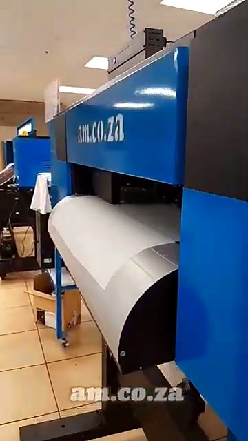 White DTF film roll feed through branded throat (SKU ask)