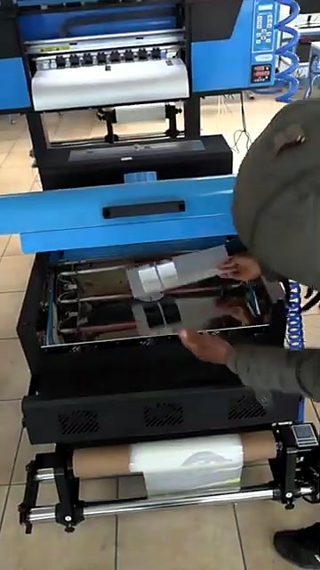 Tiger film exiting DTF printer (SKU ask)
