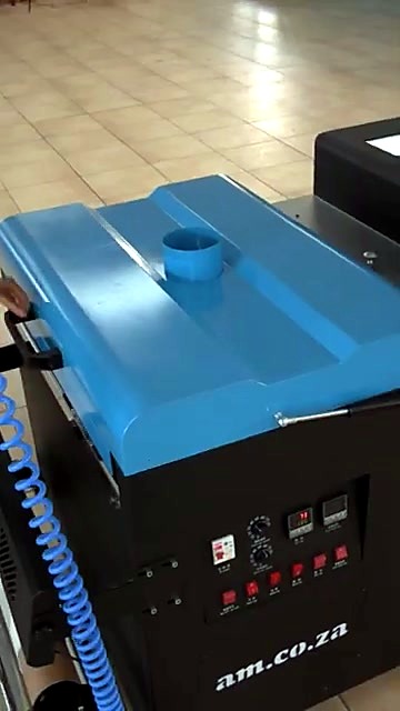 Blue shaker/cure unit am.co.za panel (SKU ask)