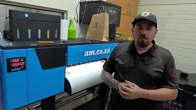 am.co.za blue DTF printer side panel + ink tanks (SKU ask)