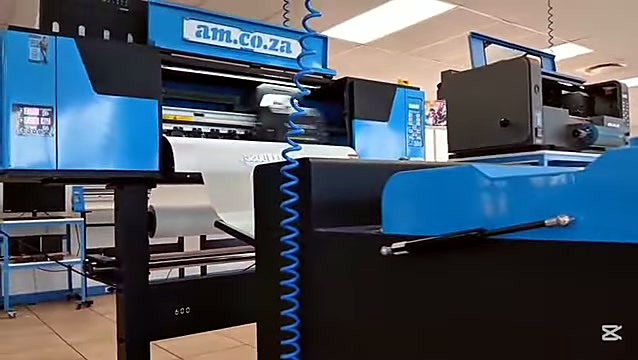 am.co.za + 600 DTF printer body over film; powder unit edge (SKU ask)