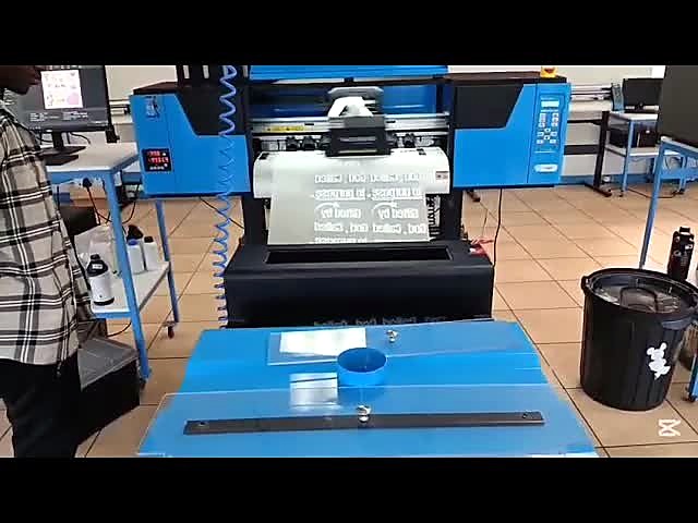 YouTube thumb — F-DTF/600 printer body film print (SKU ask)