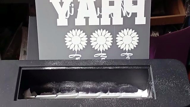 Powder trough + PRAY/sunflower DTF film (SKU ask)