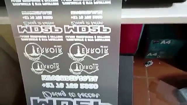 MDSP/TERROIR logos on exiting film (SKU ask)