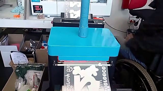 Teal powder shaker/oven companion film exit (SKU ask)
