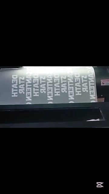 STAYCANTEEN text on DTF film (SKU ask)
