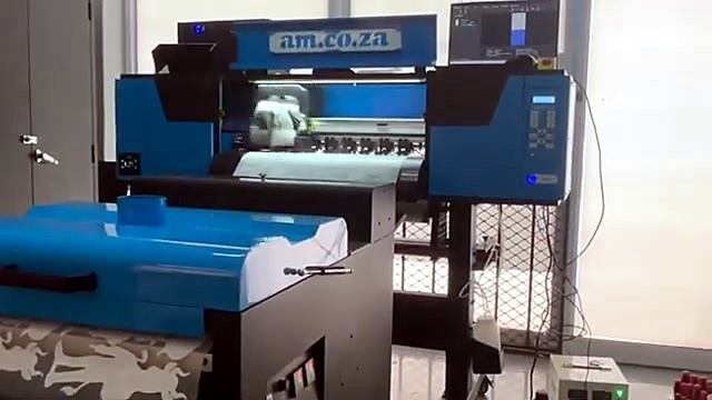 am.co.za H-DTF/603-class + blue-lid powder unit overview (SKU ask)